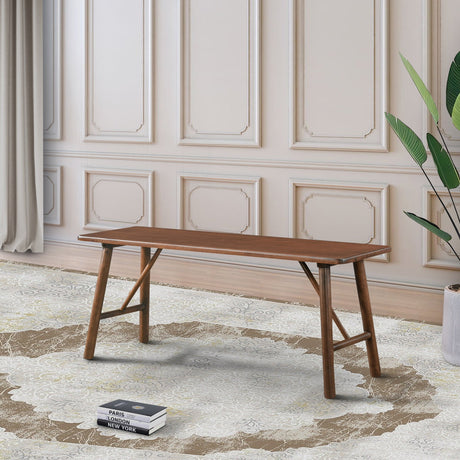 Molly Bench (Walnut) from Ashcroft Furniture - Luna Furniture
