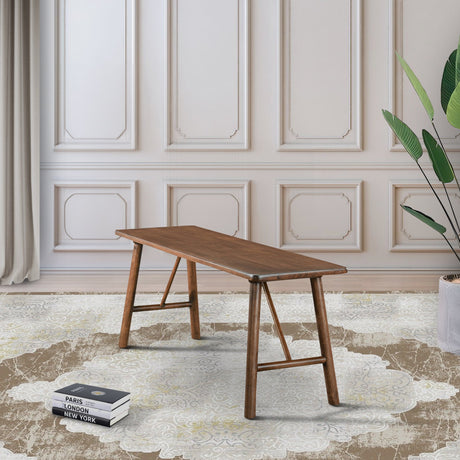 Molly Bench (Walnut) from Ashcroft Furniture - Luna Furniture