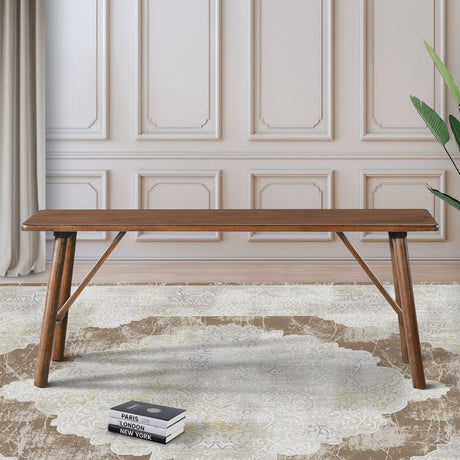 Molly Bench (Walnut) from Ashcroft Furniture - Luna Furniture