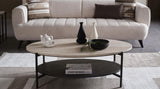 Mona Niva Beige Accent Chair from Bellona - Luna Furniture