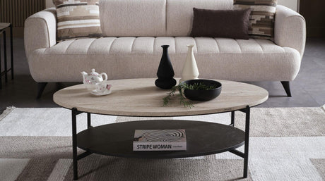 Mona Niva Beige Accent Chair from Bellona - Luna Furniture