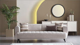 Mona Niva Beige Accent Chair from Bellona - Luna Furniture