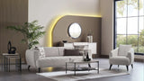 Mona Niva Beige Loveseat from Bellona - Luna Furniture
