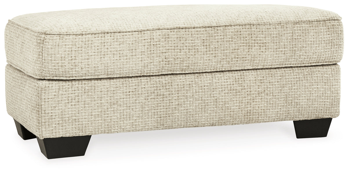 Monaghan Sandstone Ottoman from Ashley - Luna Furniture