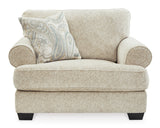 Monaghan Sandstone Oversized Chair from Ashley - Luna Furniture