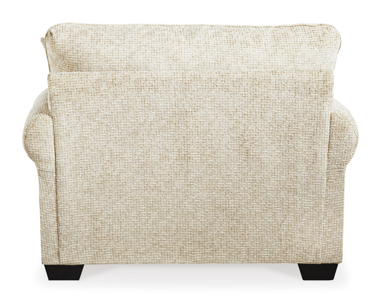 Monaghan Sandstone Oversized Chair from Ashley - Luna Furniture