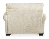 Monaghan Sandstone Oversized Chair from Ashley - Luna Furniture