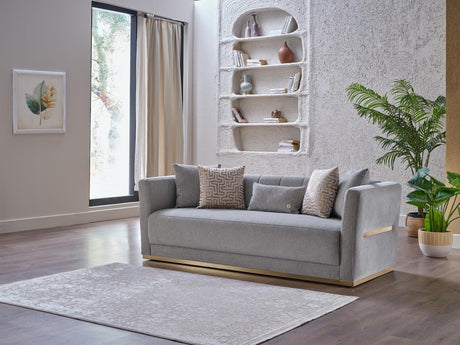 Monroe Merit Gray Sleeper Sofa from Bellona - Luna Furniture