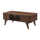 Monroe Walnut Cocktail Table from Homelegance - Luna Furniture