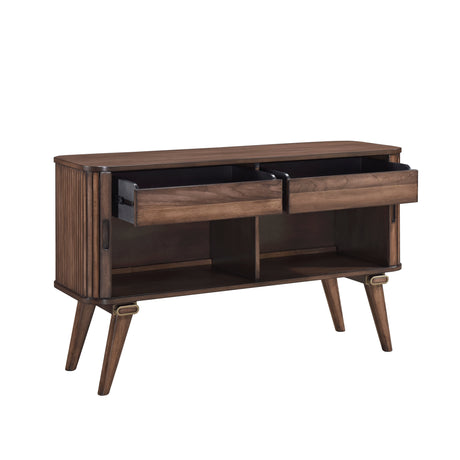 Monroe Walnut Dining Server from Homelegance - Luna Furniture