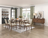 Monroe Walnut Dining Table from Homelegance - Luna Furniture