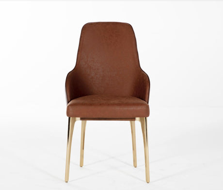 Montego Dark Brick Dining Chair from Bellona - Luna Furniture