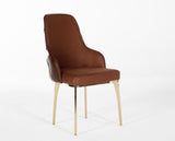 Montego Dark Brick Dining Chair from Bellona - Luna Furniture