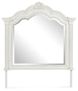 Montelaine Antique White Bedroom Mirror (Mirror Only) from Ashley - Luna Furniture