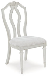 Montelaine Antique White Dining Chair, Set of 2 from Ashley - Luna Furniture