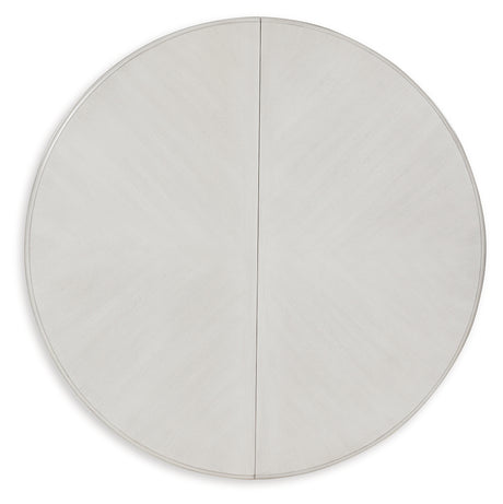 Montelaine Antique White Dining Extension Table from Ashley - Luna Furniture