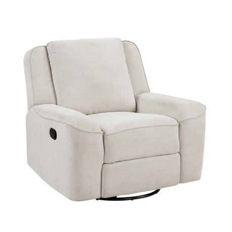 Monterey Beige Swivel Reclining Chair from Homelegance - Luna Furniture