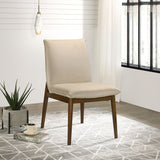 Monza Beige Velvet Dining Chair (Set Of 2) from Midinmod - Luna Furniture