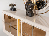 Monza Dresser With Mirror from Furnia - Luna Furniture