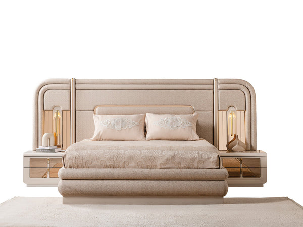 Monza King Bed Frame With Headboard