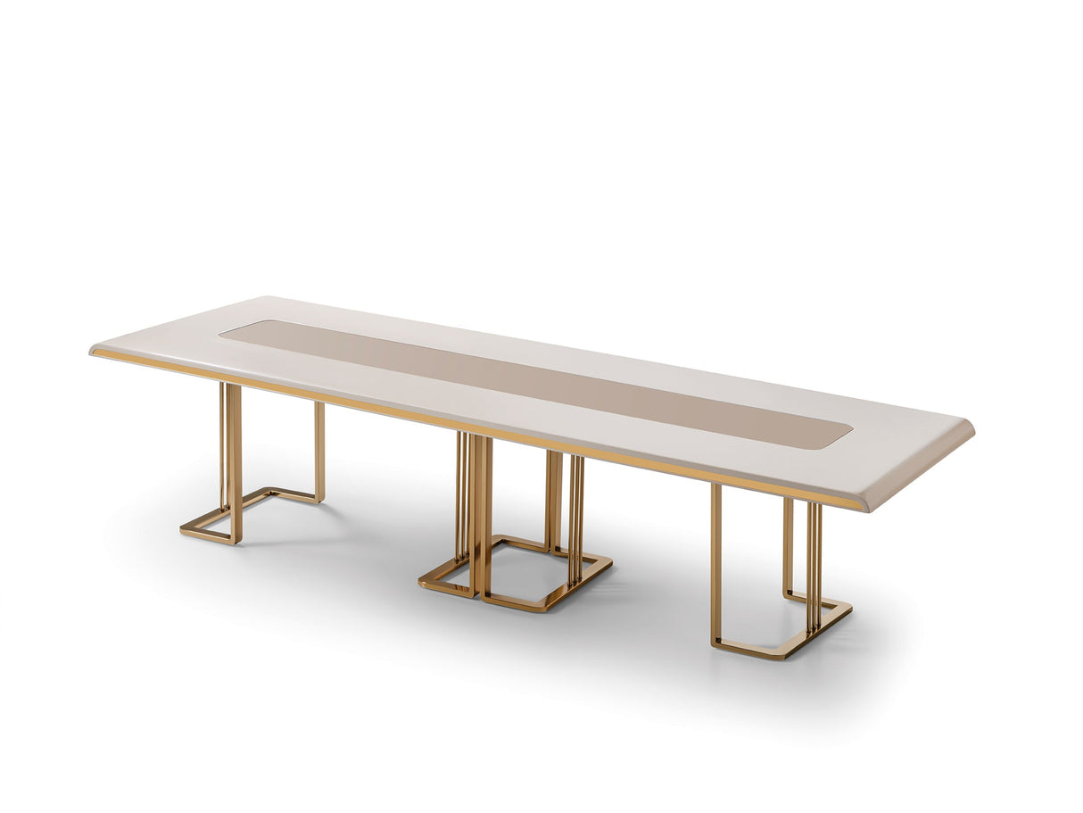 Monza Dining Table, Table 78" from Furnia - Luna Furniture