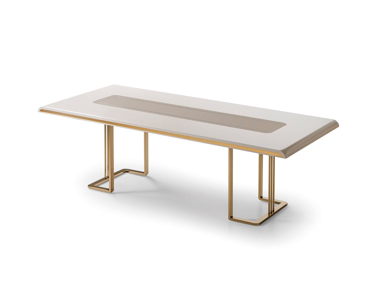 Monza Dining Table, Table 94" from Furnia - Luna Furniture