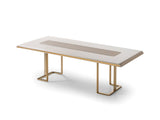 Monza Dining Table, Table 94" from Furnia - Luna Furniture