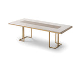 Monza Dining Table, Table 130" from Furnia - Luna Furniture
