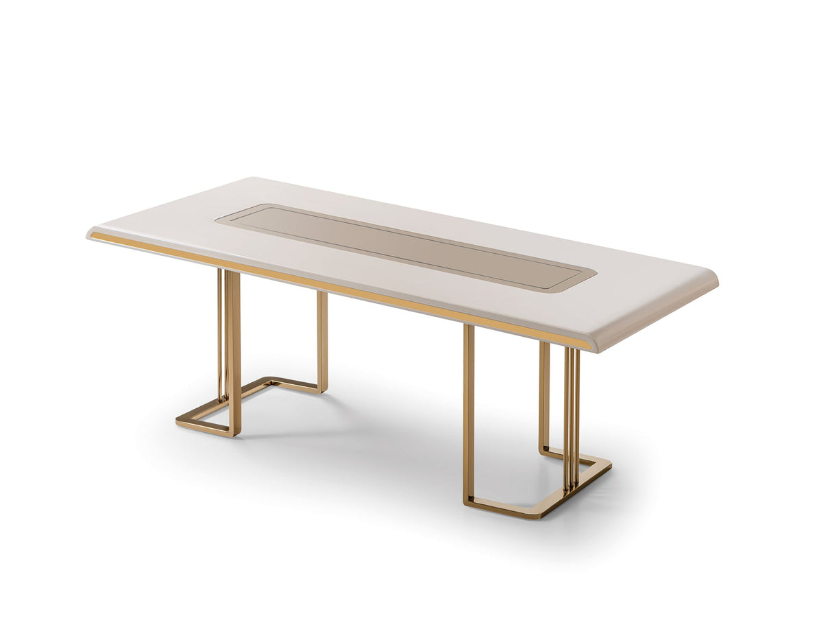 Monza Dining Table, Table 78" from Furnia - Luna Furniture