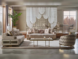 Monza Chair in Cream from Furnia - Luna Furniture