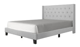 Moonstar Light Gray Twin Platform Bed from Happy Homes - Luna Furniture