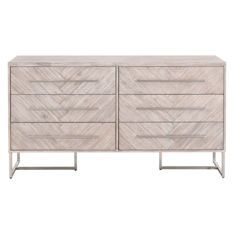 Mosaic 6-drawer Double Dresser from Essentials For Living - Luna Furniture