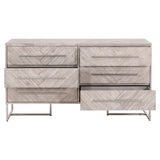 Mosaic 6-drawer Double Dresser from Essentials For Living - Luna Furniture