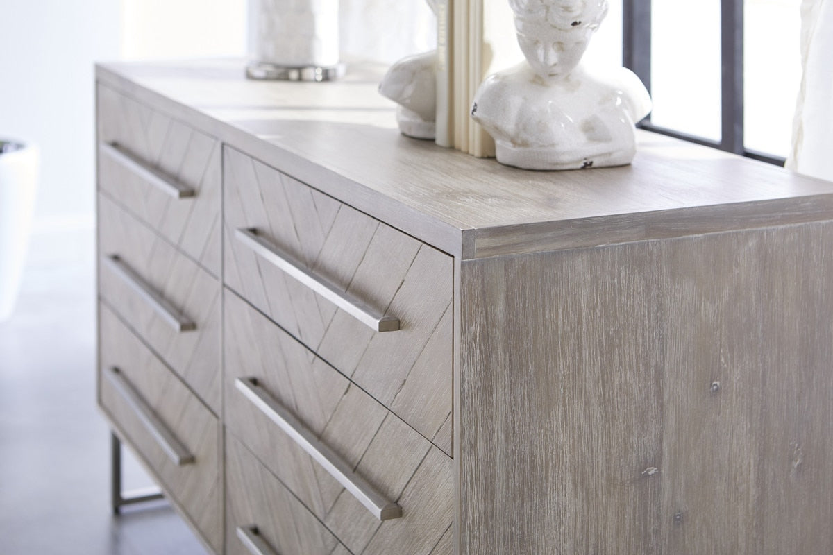 Mosaic 6-drawer Double Dresser from Essentials For Living - Luna Furniture