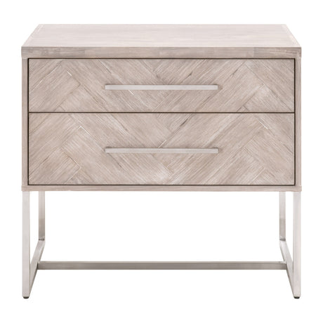 Mosaic 2-drawer Nightstand from Essentials For Living - Luna Furniture