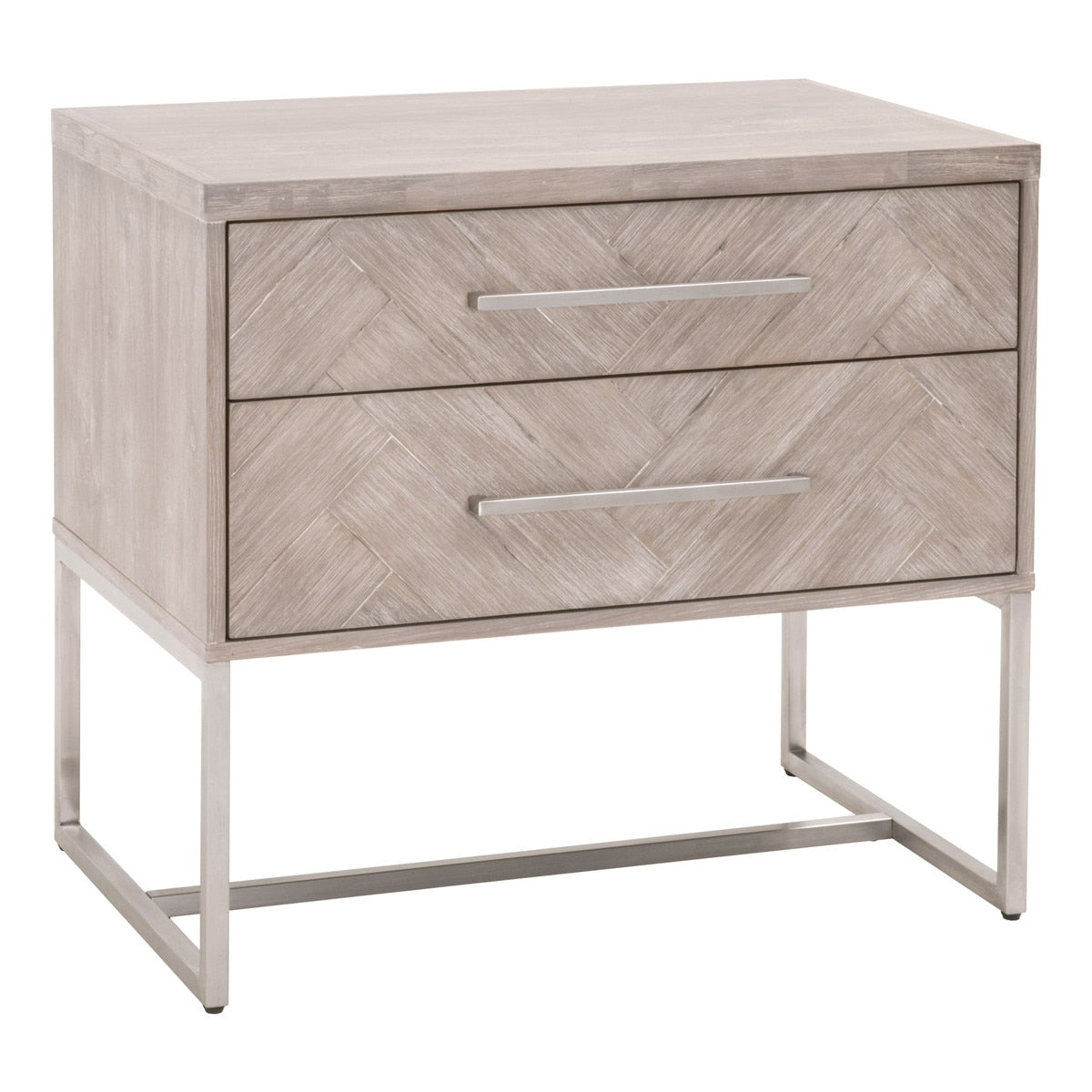 Mosaic 2-drawer Nightstand from Essentials For Living - Luna Furniture