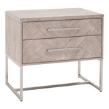 Mosaic 2-drawer Nightstand from Essentials For Living - Luna Furniture
