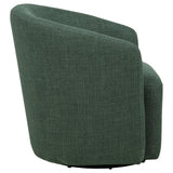 Mossbrook Green Upholstered Swivel Accent Chair from Coaster - Luna Furniture