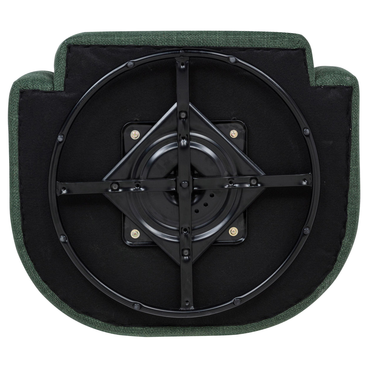 Mossbrook Green Upholstered Swivel Accent Chair from Coaster - Luna Furniture