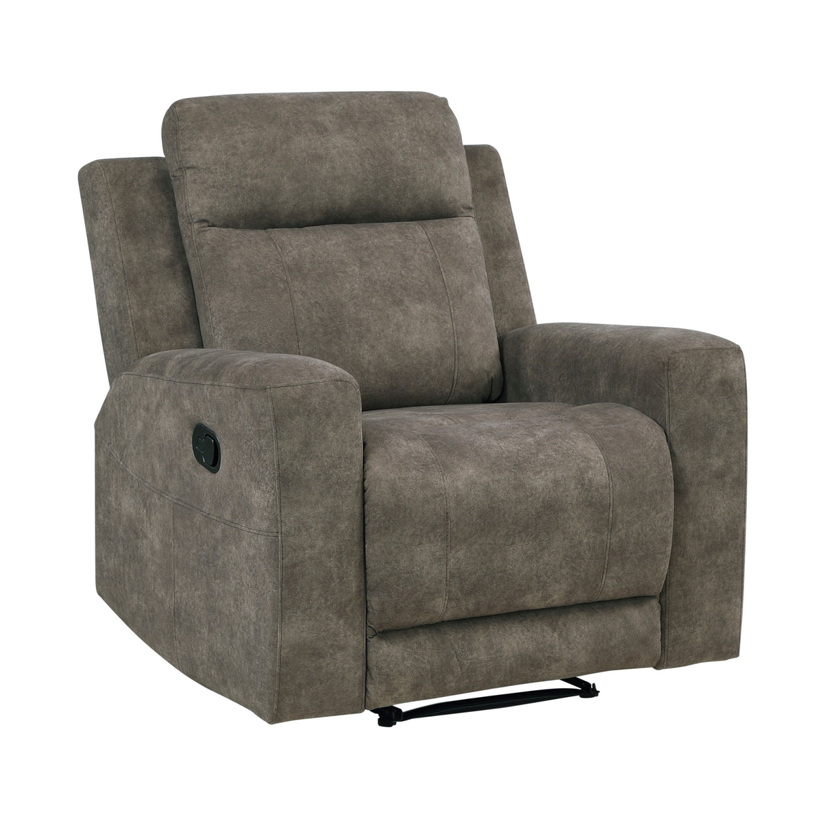 Muncie Brown Reclining Chair from Homelegance - Luna Furniture