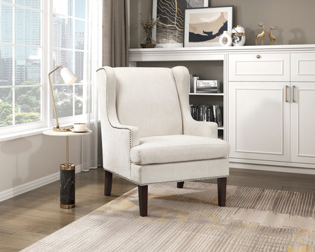 Myles Beige Accent Chair from Homelegance - Luna Furniture