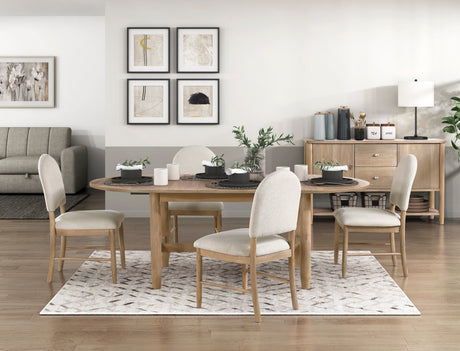 Myrna Natural Dining Table from Homelegance - Luna Furniture