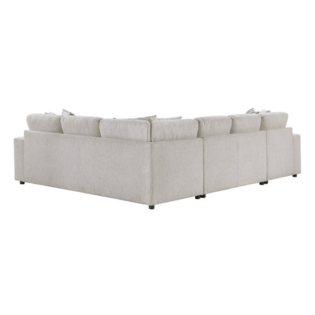 9702BE*3LC3R (3)3-Piece Sectional with Pull-out Bed and Hidden Storage from Homelegance - Luna Furniture