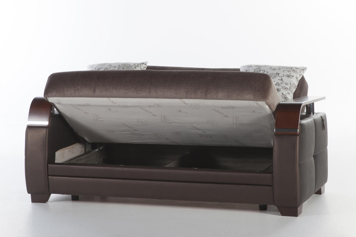 Natural Prestige Brown Armchair from Bellona - Luna Furniture