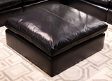 Emilia Black Oversized Accent Ottoman from Ashley - Luna Furniture