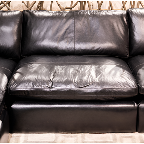 Emilia Black Armless Chair from Ashley - Luna Furniture