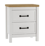 Kerisden White/Brown Nightstand