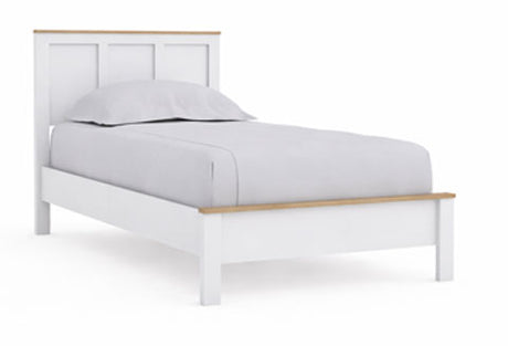 Kerisden White/Brown Youth Panel Bedroom Set with Bed Frame from Ashley - Luna Furniture