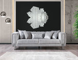 Santana Silver Velvet Sofa from Nova Furniture - Luna Furniture