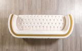 Fanci Ivory Velvet Sofa & Loveseat from Nova Furniture - Luna Furniture